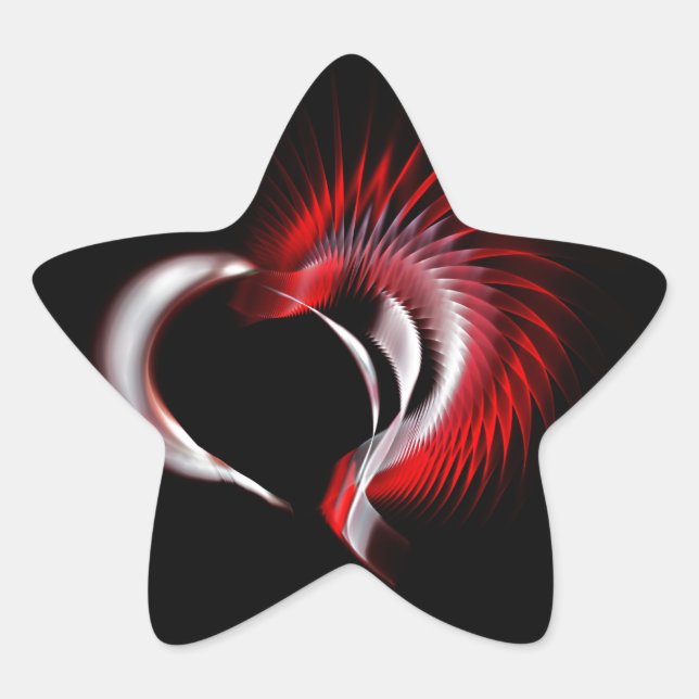 Adesito Estrela Coração Metálico (Frente)