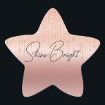 Adesito Estrela Cordões Glam Rosa Dourado<br><div class="desc">Cordões Glam Rosa Dourado para Casamento</div>