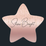 Adesito Estrela Cordões Glam Rosa Dourado<br><div class="desc">Cordões Rosa Dourado Glam para Casamento</div>