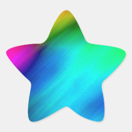 Adesito Estrela Cores Psicodélicas