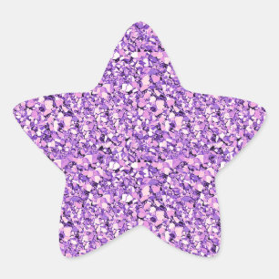 Adesito Estrela Cristal de Druzy - orquídea clara