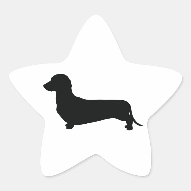Adesito Estrela Dachshund Básico (Frente)