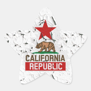 Adesito Estrela Decoração de Tinta de Despejo da República da C