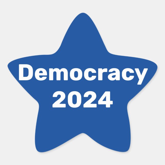Adesito Estrela Democracia 2024 Eleição Presidencial (Frente)