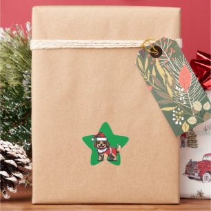 Adesito Estrela Desejamos-lhe um feliz natal com papais noeis de c