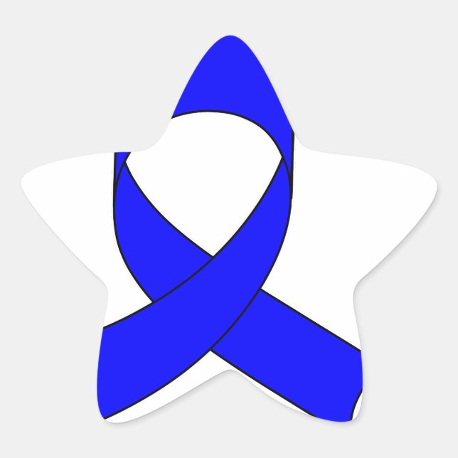 Adesito Estrela Desenho da Faixa Azul (Frente)