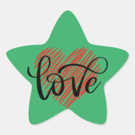 Adesito Estrela Designs de tendência do Vibrant Sticker no Zazzle