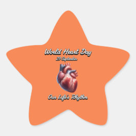 Adesito Estrela Dia Mundial do Coração. O ritmo da nossa vida.