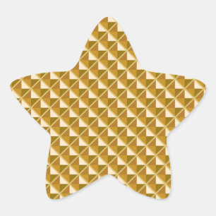 Adesito Estrela Dourado aspecto metálico, grelha de cores