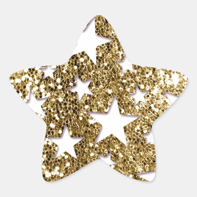 Adesito Estrela Dourado brilho nas estrelas (Frente)