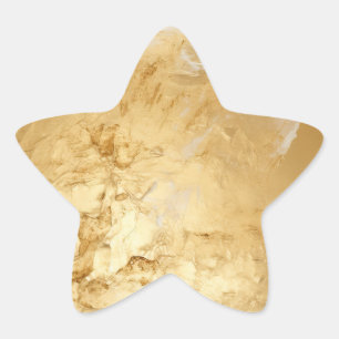 Adesito Estrela Dourado pintado