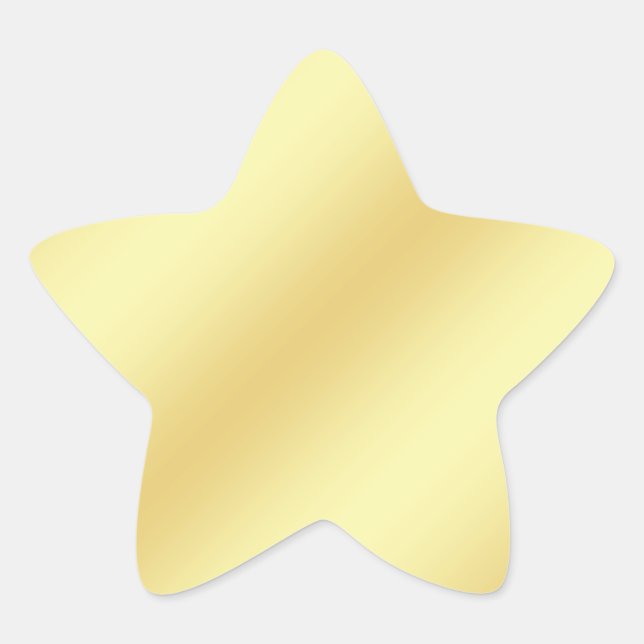 Adesito Estrela Dourado Vinheta de Folha (Frente)