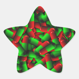 Adesito Estrela drogas de pílulas verdes vermelhas