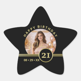 Adesito Estrela Elegant Gold Signature Monogram with Photo