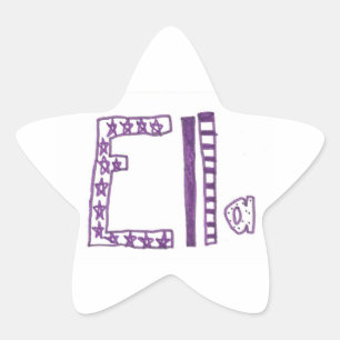 Adesito Estrela Ella Sticker