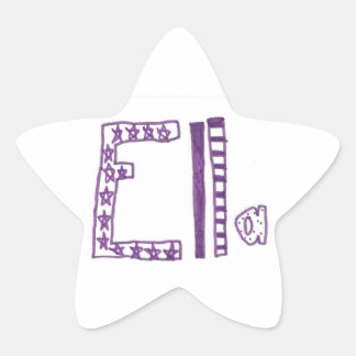 Adesito Estrela Ella Sticker