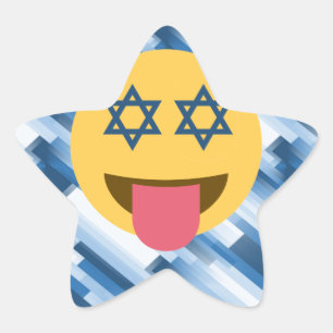 Adesito Estrela emoji do chanukkah de hanukkah
