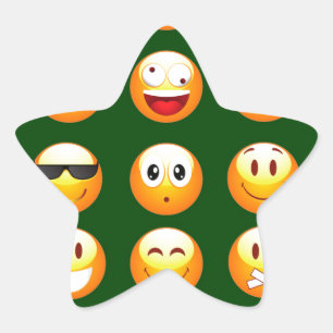 Adesito Estrela emoji verde-escuro