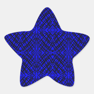 Adesito Estrela Escrivora Simples Inclinação Espelho Azul