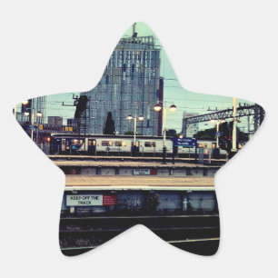 Adesito Estrela Estação de Manchester, com vista