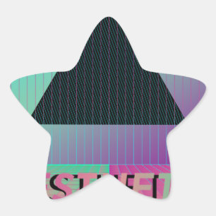 Adesito Estrela estética vaporwave