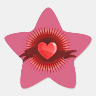 Adesito Estrela Estrela cor-de-rosa