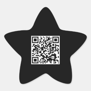 Adesito Estrela estrela de código QR personalizável