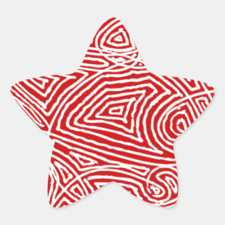 Adesito Estrela Estrela de impressão digital
