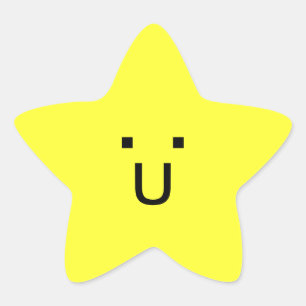 Adesito Estrela estrela feliz pequena