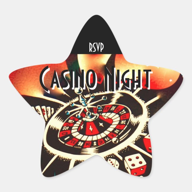 Adesito Estrela Estrelo do Partido Casino da Noite rsvp (Frente)