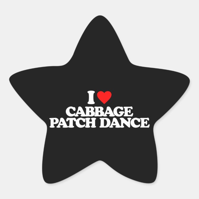 ADESITO ESTRELA EU AMO DANÇA DE PATCH DE COELHO (Frente)