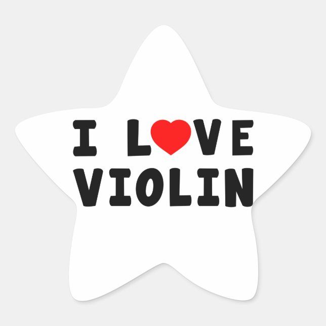 Adesito Estrela Eu Amo Violin (Frente)