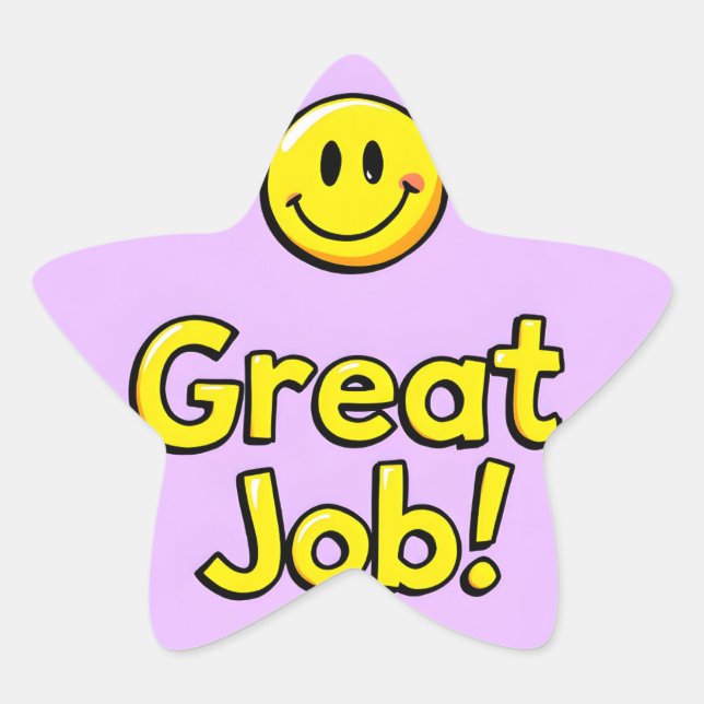 Adesito Estrela Excelente Trabalho Cheio (Frente)