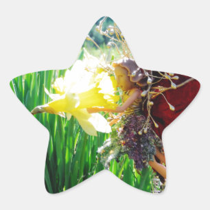 Adesito Estrela Fada nos Daffodils