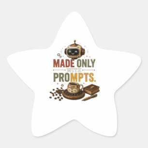Adesito Estrela Feito Apenas Com Prompts Engraçado Ai Café Robô Re