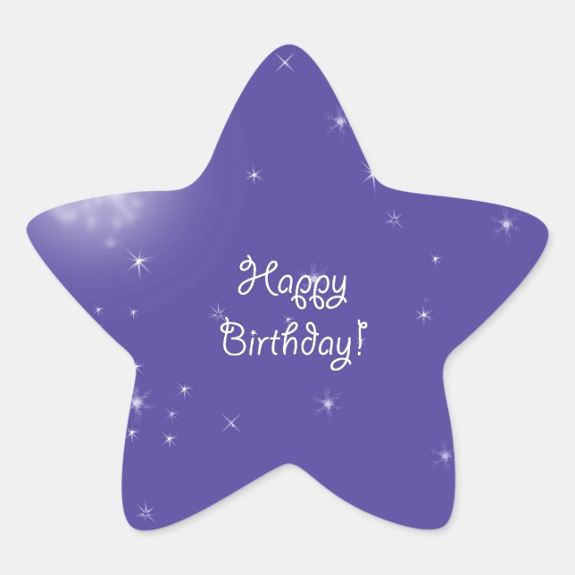 Adesito Estrela Feliz aniversário, Midnight Moon Fantasy (Frente)