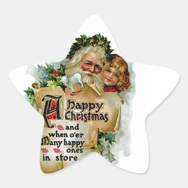 Adesito Estrela Feliz Natal (Frente)