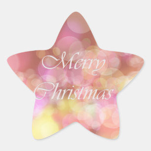 Adesito Estrela Feliz Natal. Cumprimento