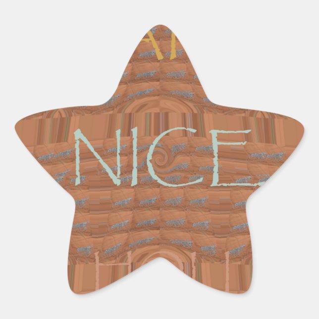 Adesito Estrela Feliz Natal Zebra Art Impressão (Frente)