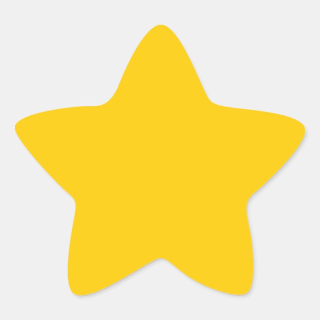 Adesito Estrela FFCC00 Ouro (Frente)
