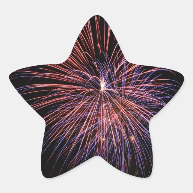 Adesito Estrela Fireworks Sticker (Frente)