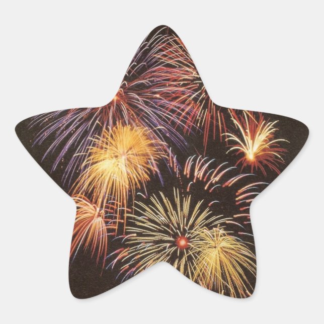Adesito Estrela Fireworks - Sticker (Frente)