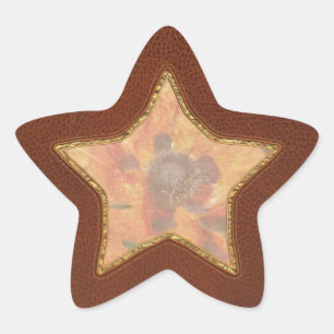 Adesito Estrela Flor - papoila - papoilas alaranjadas