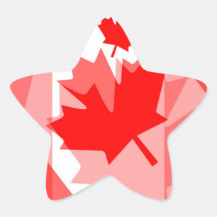 Adesito Estrela Folha de Mapeamento Canadiana por todo o Estilo CA