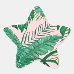Adesito Estrela Folhas tropicais