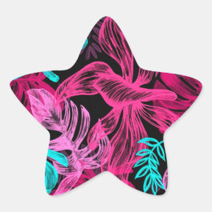 Adesito Estrela Folhas tropicais
