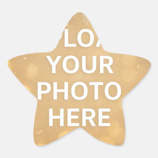 Adesito Estrela Foto Personalizada (Frente)