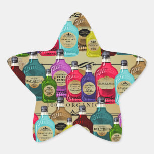 Adesito Estrela Frascos Tônicos De Halloween De Apothecary Potion