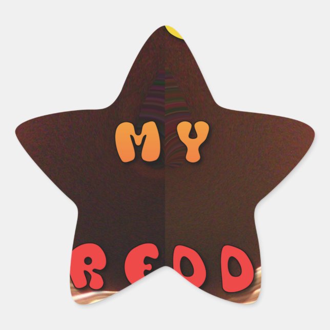 Adesito Estrela Fresco meu Freddy Art Impressão (Frente)