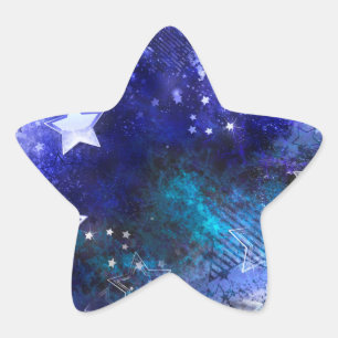 Adesito Estrela Fundo de Espaço com Estrelas